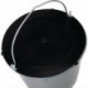 Couvercle noir à l'intérieur-D. 370 mm plastique recyclé JOPA (Par 10)