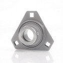 Unité de boîtier à bride RALTR20 Int 20mm triangulaire INA