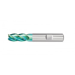 Fraise SUPERCUT DIN 6527L HPC D.20mm VHM AlTiN HB Z.4 long