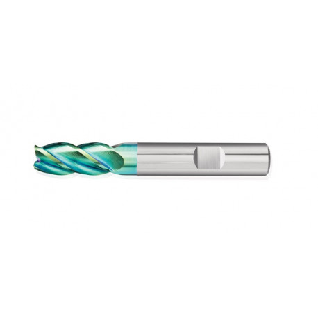 Fraise SUPERCUT DIN 6527L HPC D.20mm VHM AlTiN HB Z.4 long