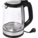 Bouilloire WK 3501 swg 2200 W noir, 2 l 1,1 kg verre, acier inoxydable LED bleu