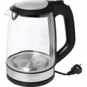 Bouilloire WK 3501 swg 2200 W noir, 2 l 1,1 kg verre, acier inoxydable LED bleu