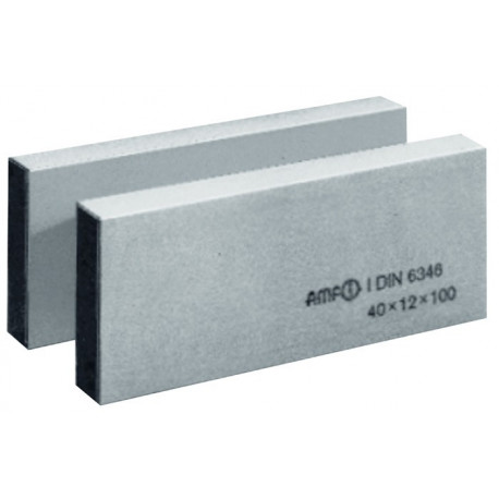 Bloc parralèle DIN 6346P H12xB4xL100mm Ultra précis AMF