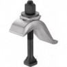 Bride de serrage Nr.6321pour rainure 22mm H. de serrage.0-85mm M20x22x200mm AMF