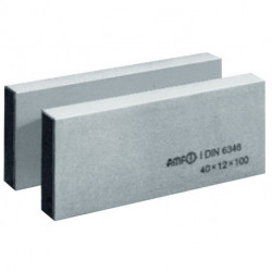 Bloc parralèle DIN 6346P H10xB3,2xL63mm Ultra précis AMF