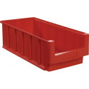 Boîte pour étagère VKB L500xB230xH150mm rouge PP LA-KA-PE (Par 10)