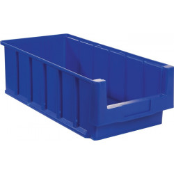 Boîte pour étagère VKB L500xB230xH150mm bleu PP LA-KA-PE (Par 10)