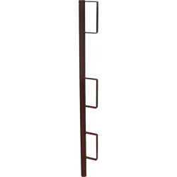 Poteau de garde-corps peint 2,8 kg MÜBA