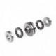 Roulements à rouleaux cylindriques axiaux à aiguilles ZARN1747 TV 43mm Ext 47mm Int 17mm -20 b.+120 degrés I