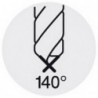 Foret hélicoïdal en carbure monobloc, SuperLine 3 x D, type RT 100 U, DIN 6537, queue (DIN) cylindrique, 6535-HE, surface FIRE, Ø m7 : 11,30 mm