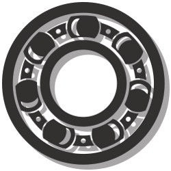 Roulements à rouleaux coniques 4T-15590/15520 021kg Ext 5715mm 17462mm Int 28575mm -40 b.+12