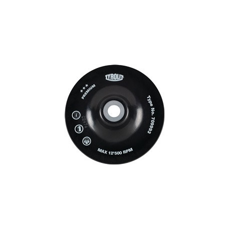 Plateau-support PAD UNI D.125mm M14 dur TYROLIT