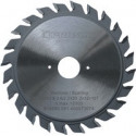 Lame p. scie circul. burinage préalable D. ext. 120 nbre. de dents 12+12 perçage 20 l. de coupe 2,8 - 3,6 mm carbure PROMAT