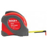 Mètre-ruban de poche Big T L.5m, l. bande19mm jaune cl. précision I avec touche stop SOLA