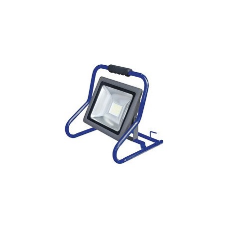 Projecteur LED 50W 3750Lm 6000K IP65 5m H07RN-F 3G10 alu coulé sous pression