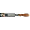 Ciseau à bois Bailey L.160mm l.lame 30mm manche avec bague de frappe, affûtable avec manche en frêne libre-service