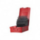 Jeu de Foret hélicoidaux A190 DIN 338 TypN D.1-6x0.1mm HSS 51 unités coffret plastique.DORMER