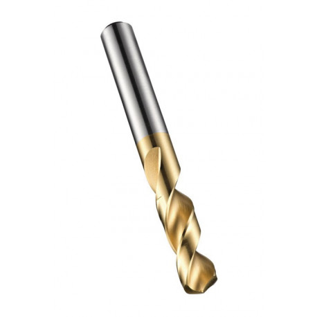 Foret hélicoidal A520 D.4.2mm HSS TiN Queue cylindrique droite s DORMER