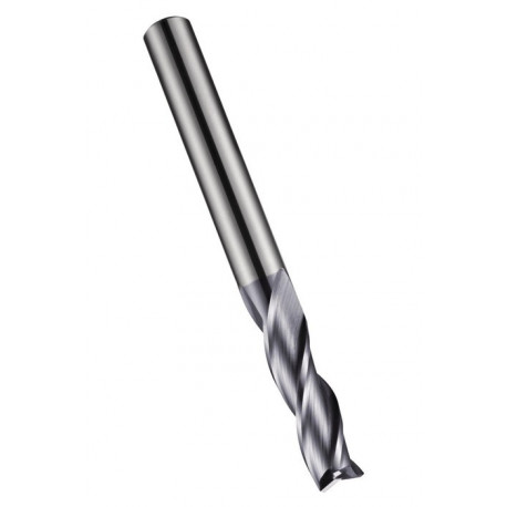 Fraise S933 Werksnorm D.2.5mm Gesamt-L.38mm HM TiAlN 30 degrés Z.3 DORMER