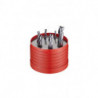 Jeu de fraises en bout Nr.933 D.3/4/5/6/8/10mm Z.3 VHM TiAlN 6tlg.Boîte ronde DORMER
