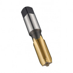 Taraud machine ANSI B94.9C E720 NPSF 1/8 pouces x27 HSS TiN 1.5XD Normal DO