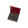 Jeu de filières et tarauds HS-8M M2-M6 17unités HSS Coffret métallique
