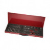 Jeu de filières et tarauds HS-12M M2-M12 35unités HSS Coffret métallique