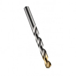Foret hélicoidal TypN A002 D.9.13mm HSS Brut/TiN Queue cylindrique droite s DORMER (Par 10)