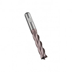 Fraise C295 DIN 844 L D.5mm Coupe-L.24mm HSS-E-PM TiCN 30 degrés Z.4 DORM