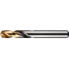 Foret hélicoidal TypN A022 D.3.57mm HSS Brut/TiN Queue cylindrique droite s DORMER (Par 10)