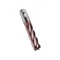 Fraise C295 DIN 844 L D.40mm Coupe-L.125mm HSS-E-PM TiCN 30 degrés Z.6 DO