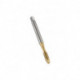 Taraud machine DIN 376B EP00TIN M22x2.5mm HSS-E-PM TiN 2.5XD 6H DORMER