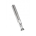 Fraise S611 Werksnorm R.0.1mm Gesamt-L.100mm HM Polished 30 degrés Z.2 DORMER