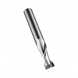 Fraise S610 Werksnorm R.0.1mm Gesamt-L.64mm HM Polished 30 degrés Z.2 DORMER