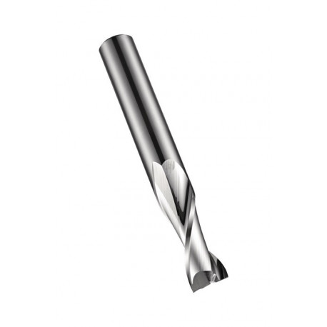 Fraise S610 Werksnorm R.0.1mm Gesamt-L.100mm HM Polished 30 degrés Z.2 DORMER