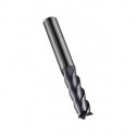 Fraise S217 Werksnorm Lg Total.100mm HM AlTiN 40 degrés Z.4 DORMER