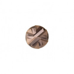 Fraise S526 Werksnorm Lg Total.125mm HM TiSiN 50 degrés Z.6 DORMER