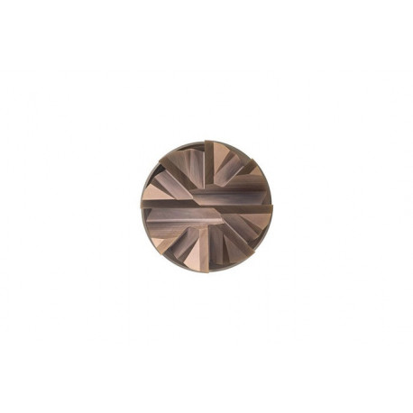 Fraise S525 Werksnorm Lg Total.100mm HM TiSiN 50 degrés Z.8 DORMER