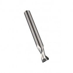 Fraise S638 DORMER D.8.2mm R.0.1mm Coupe-L.10mm HM Polished 30 degrés Z.2