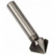 Fraise 90 degrés D.6.3mm HSS Brut Z.3 DORMER