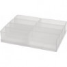 Kit de compartimentage 8pièces transp. l.39xp.109xH.47mm pour répour 871325-871332