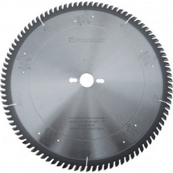 Lame p. scie circulaire de précision D. ext. 250 mm nbre. de dents 80 pos. perçage 30 mm l. de coupe 3,2 mm carbure PROMAT