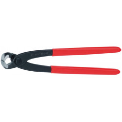 Monierzange L.250mm pol.noir atram.Ku.-Überzug KNIPEX