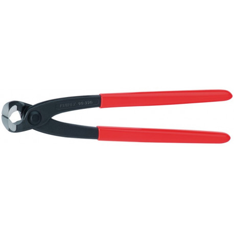 Monierzange L.250mm pol.noir atram.Ku.-Überzug KNIPEX