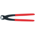Monierzange L.250mm pol.noir atram.Ku.-Überzug KNIPEX