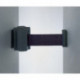Support mural, plastique noir, adapté pour sangle