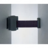 Support mural, plastique noir, adapté pour sangle