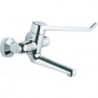 Robinet de sécurité mural pour lavabo monocommande CERAPLUS 230mm Levier 230mm n. verrouillable Connexions