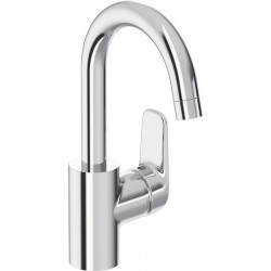 Mitigeur lavabo CERAFLEX avec bec haut orientable chromé IDEAL STANDARD