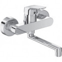 Mitigeur de cuisine mural CERAFLEX DN 15, saillie 200 mm chromé IDEAL STANDARD